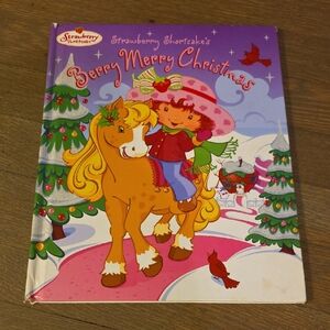Strawberry Shortcake's:Berry Merry Christmas Book. Vintage 2003